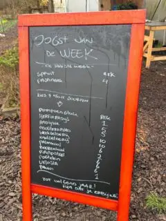 Alweer onze laatste oogst van het jaar!
Superbedankt iedereen voor een mooi oogstseizoen!